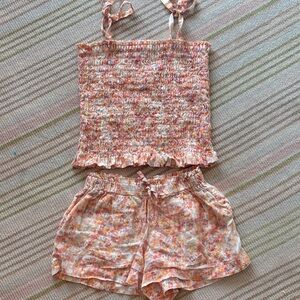 Bella Dahl Pink and Orange Kids Matching Set